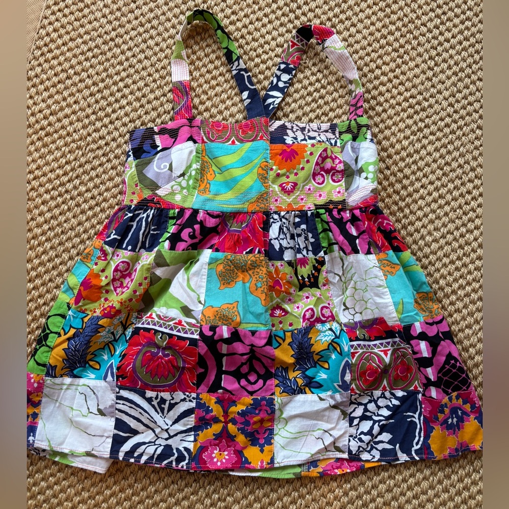 J. Crew Collection Talitha Patchwork Tank Size 6